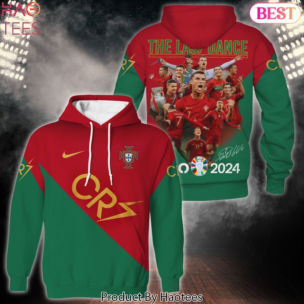 Cristiano Ronaldo x Portugal National Football Team The Last Dance Euro 2024 Hoodie