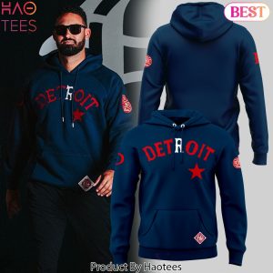 Detroit Tigers Baseball MLB Design Hoodie