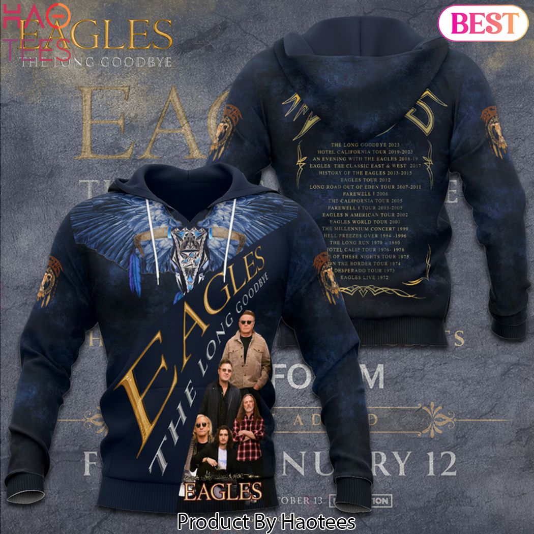 Eagles Band The Long Goodbye Design 2024 Hoodie