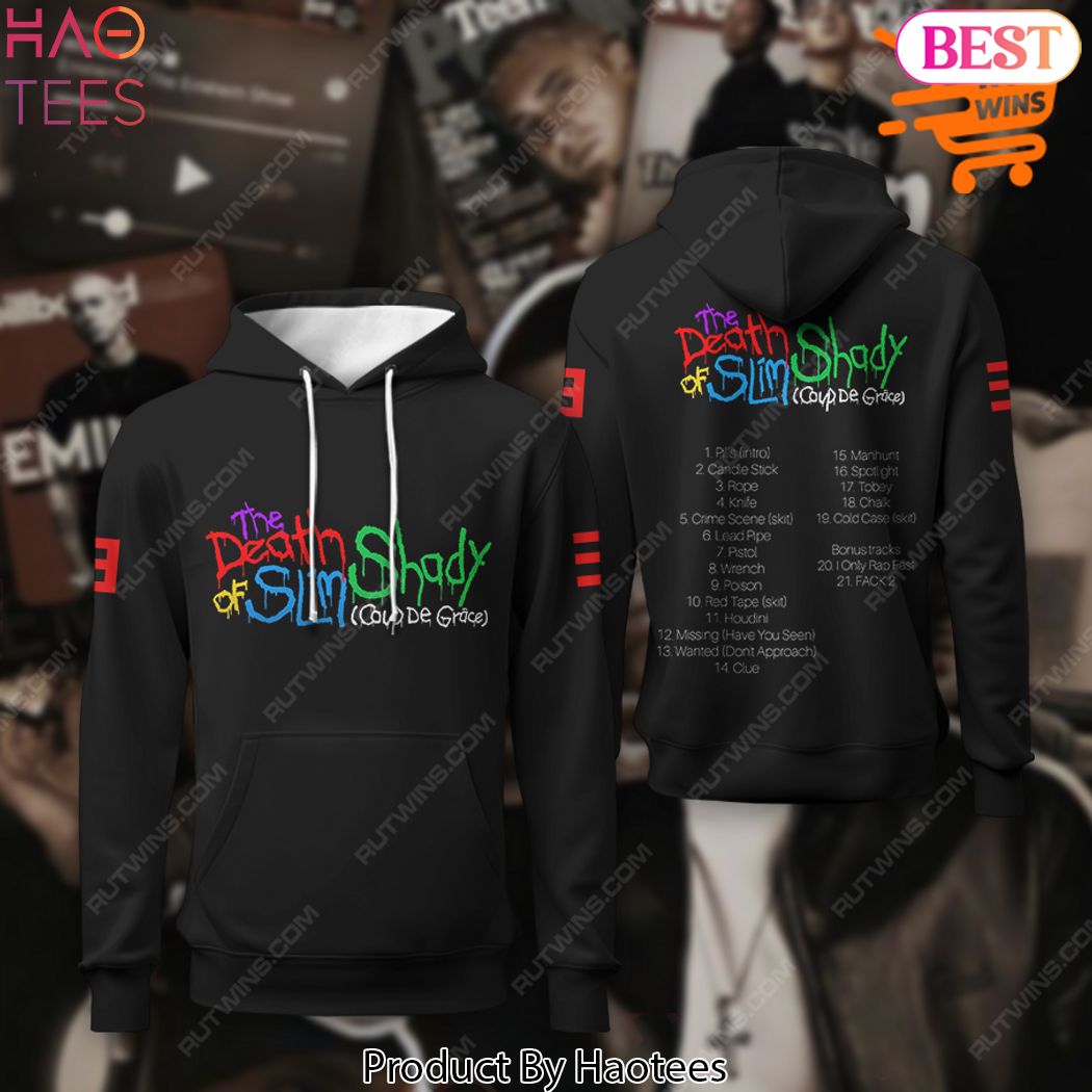 Eminem New Album The Death Of Slim Shady Hoodie