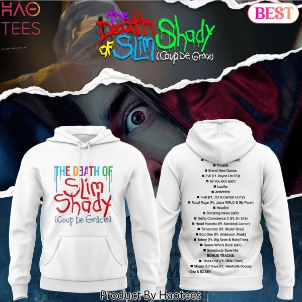 Eminem The Death Of Slim Shady Coup De Grace Hoodie – White