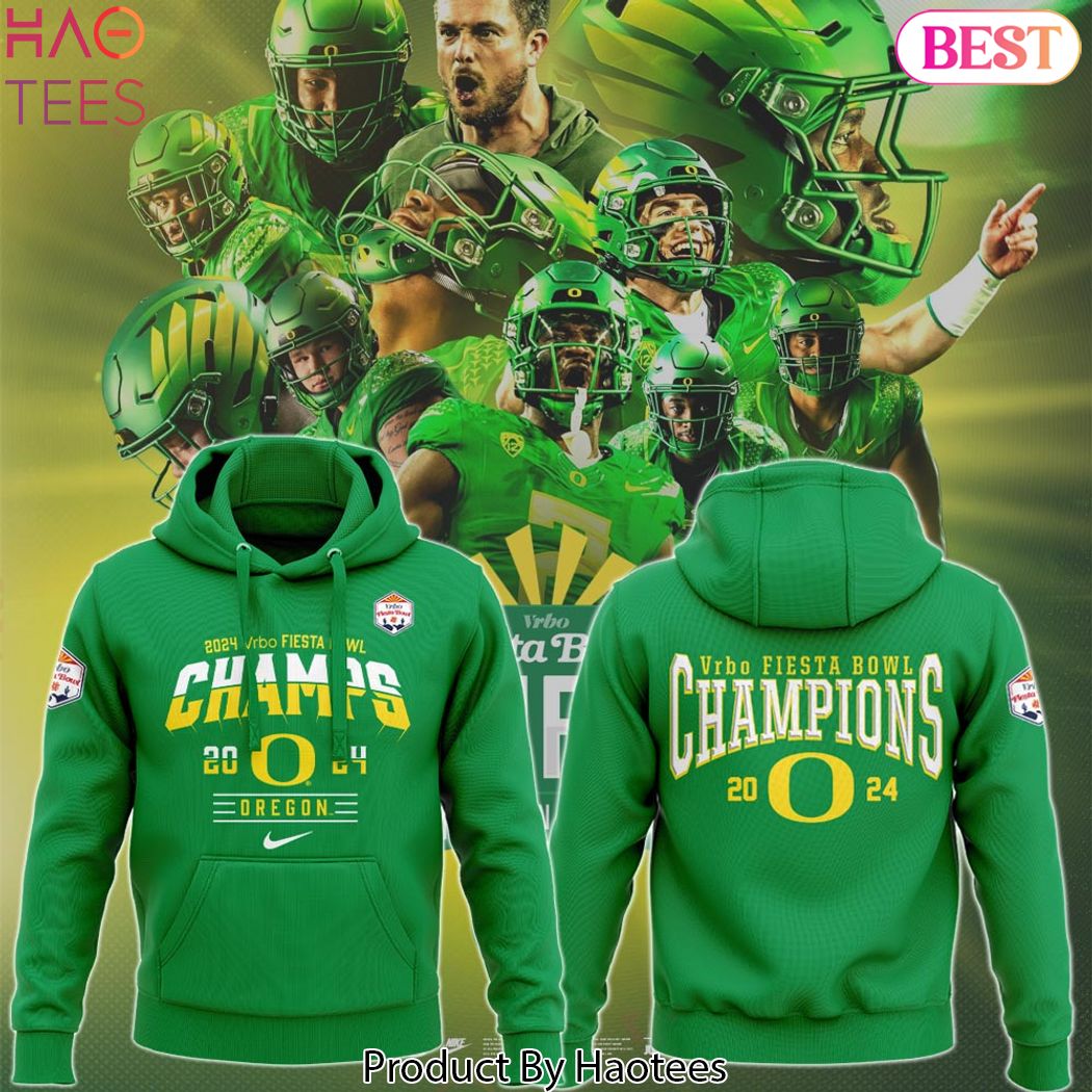 Fiesta Bowl Champions Oregon Ducks Football 2024Hoodie