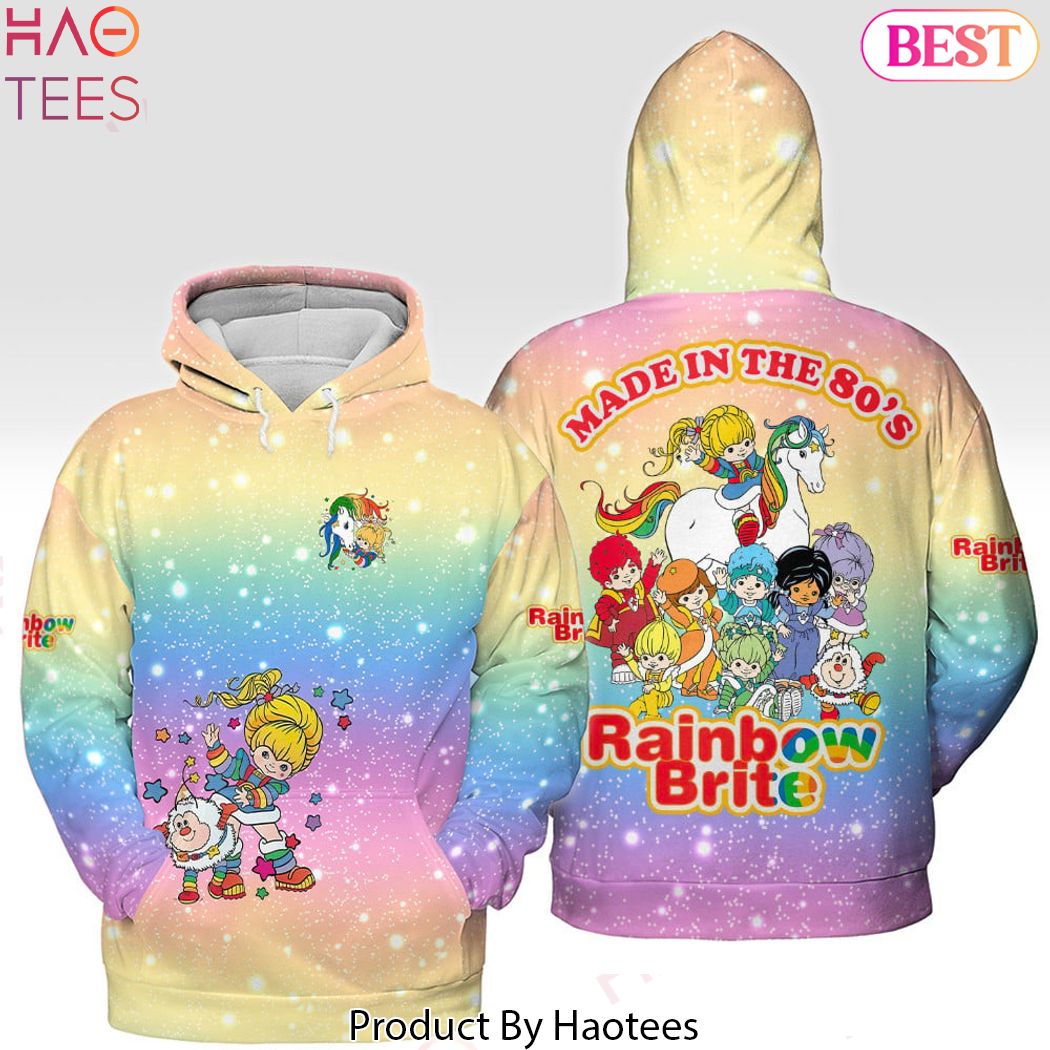 Friends Forever Rainbow 80s Design Hoodie