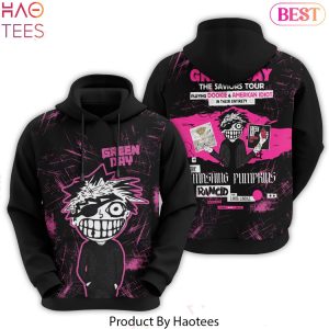 Green Day The Saviors Tour Design Hoodie