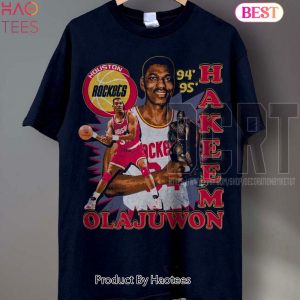Hakeem Olajuwon Shirt – Basketball shirt – Classic 90s Graphic Tee – Unisex – Vintage Bootleg – Gift – Retro HO1807