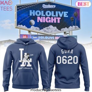 Hololive Night Los Angeles Dodgers Gura 0620 Hoodie