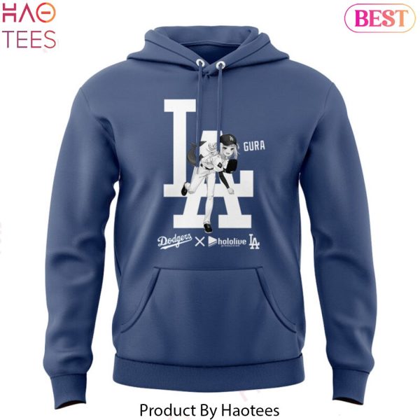 Hololive Night Los Angeles Dodgers Gura 0620 Hoodie
