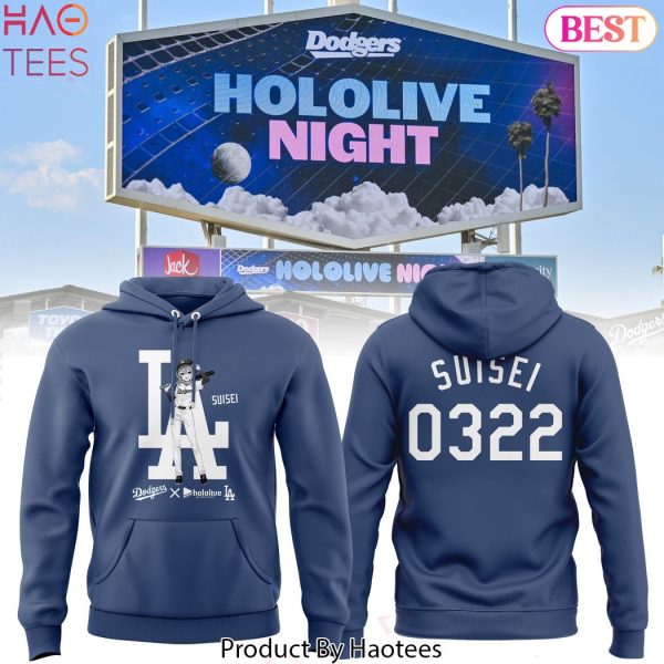 Hololive Night Los Angeles Dodgers Hoodie