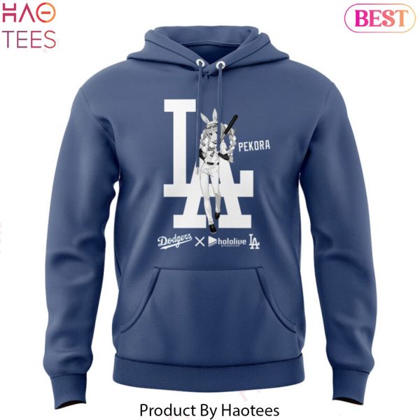 Hololive Night Los Angeles Dodgers Pekora 0112 Hoodie