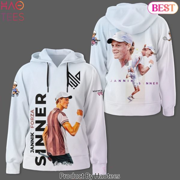Jannik Sinner Forza Design Hoodie