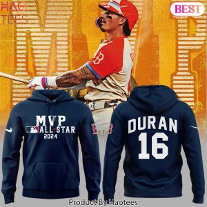 Jarren Duran MVP Boston Red Sox MLB All Star 2024 Hoodie – Blue