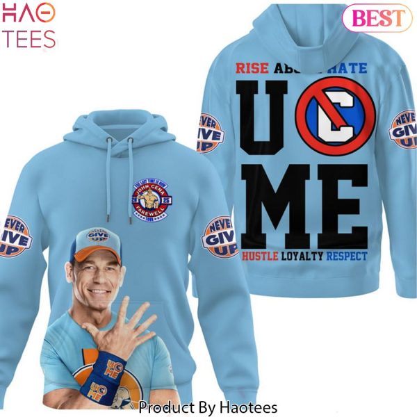 John Cena Rise Above Hate – Hustle Loyalty Respect Hoodie