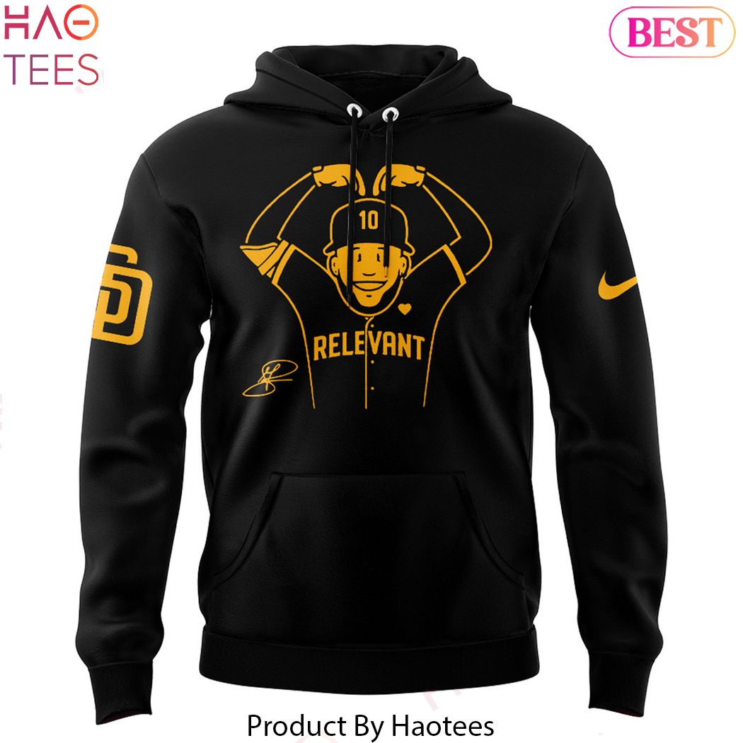 Jurickson Profar San Diego Padres Signature Hoodie - Black Jurickson Profar San Diego Padres Signature Hoodie - Black