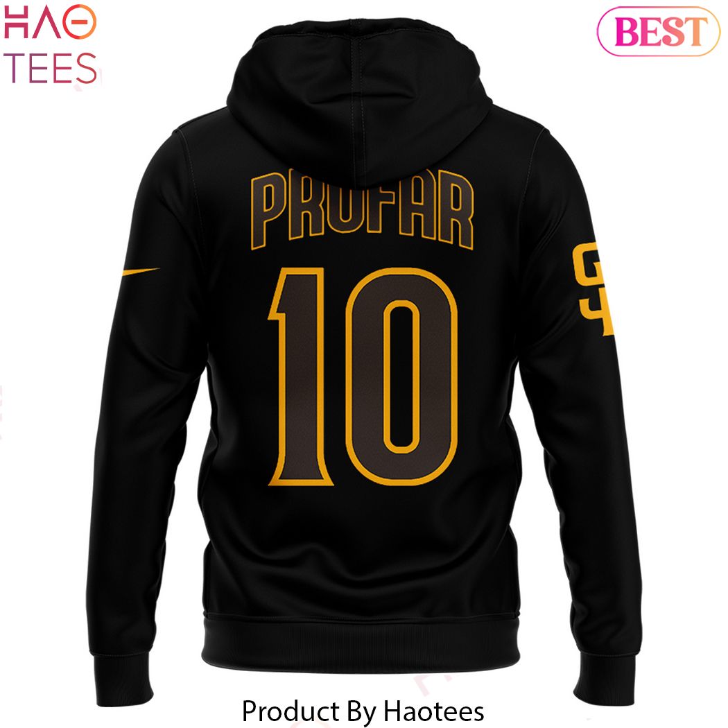 Jurickson Profar San Diego Padres Signature Hoodie - Black Jurickson Profar San Diego Padres Signature Hoodie - Black
