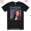 Kamala Harris Homage T-shirt Tee Top US President Election Campaign 2024 Retro 90’s Vintage