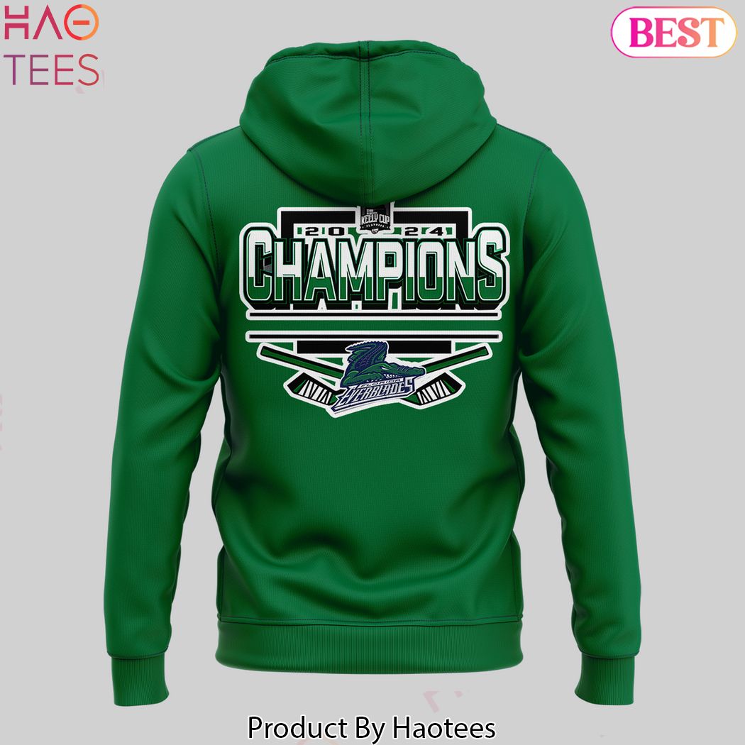 Kelly Cup Champions 2022-2023-2024 Florida Everblades Hoodie Kelly Cup Champions 2022-2023-2024 Florida Everblades Hoodie