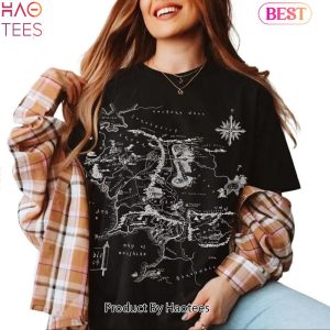 Lord Of The Rings T-Shirt, Middle Earth Map Graphic Sweatshirt, Gandalf Hoodie, Gollum Tee, middle-earth shirt, meme shirt, Funny Tee, LOR T-Shirt, Gift For Friend, Gift For Fan, Gift For Her, Gift For Him