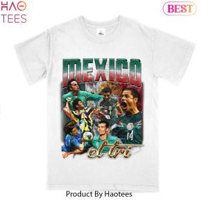 Mexico Vintage Bootleg Style Tee Shirt _ Mexican National Soccer Team _ World Cup – Premium Blank Tee _ Copa Nostra Original