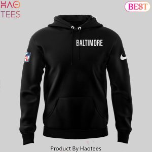 NFL Baltimore Ravens 2024 Champion Hoodie- Black