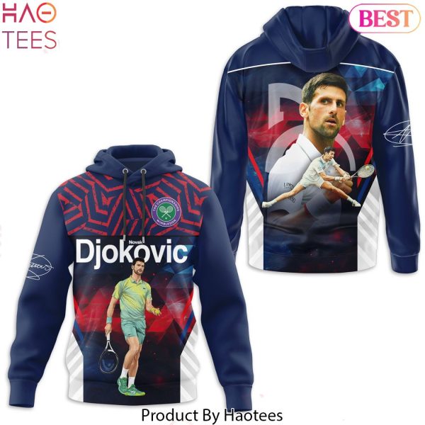 Novak Djokovic The Championships Wimbledon Signature Design Hoodie