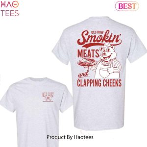 Old Row The Smokin’ Meats Graphic 2 Sides Tshirt Old Row The Smokin’ Meats Graphic 2 Sides Tshirt