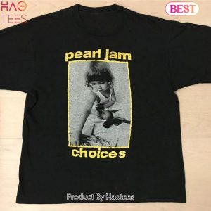 Pearl Jam Choices Rare Yellow Print T-shirt, Pearl Jam Band Tee, Vintage T shirt, Cotton Graphic Tee Pearl Jam Choices Rare Yellow Print T-shirt, Pearl Jam Band Tee, Vintage T shirt, Cotton Graphic Tee