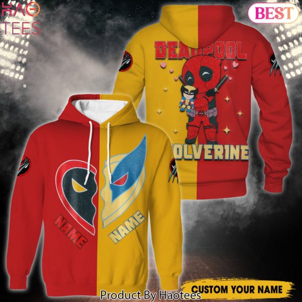 Personalized Deadpool And Wolverine Design Hoodie