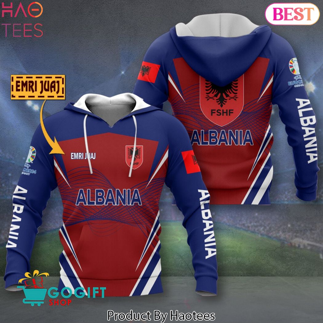 Personalized EURO 2024 Albania Hoodie