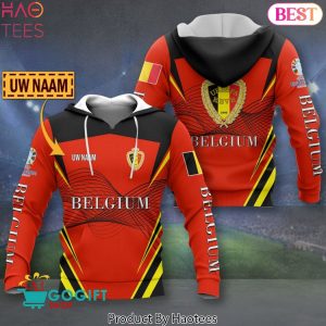 Personalized EURO 2024 Belgium Hoodie