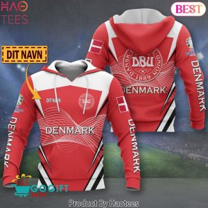 Personalized EURO 2024 Denmark Hoodie