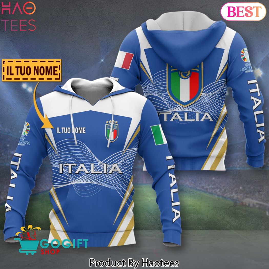 Personalized EURO 2024 Italy Hoodie