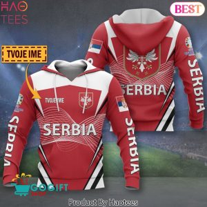 Personalized EURO 2024 Serbia Hoodie