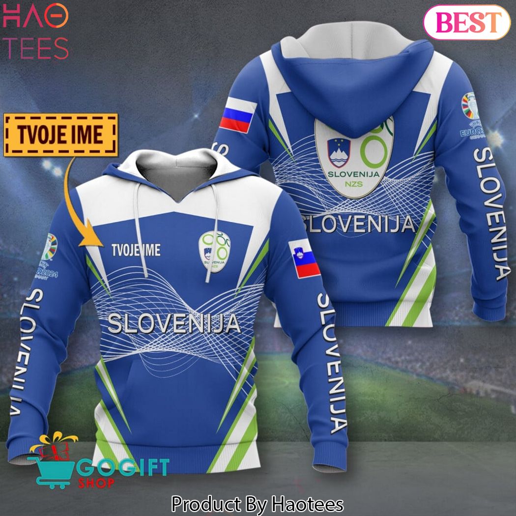 Personalized EURO 2024 Slovenia Hoodie