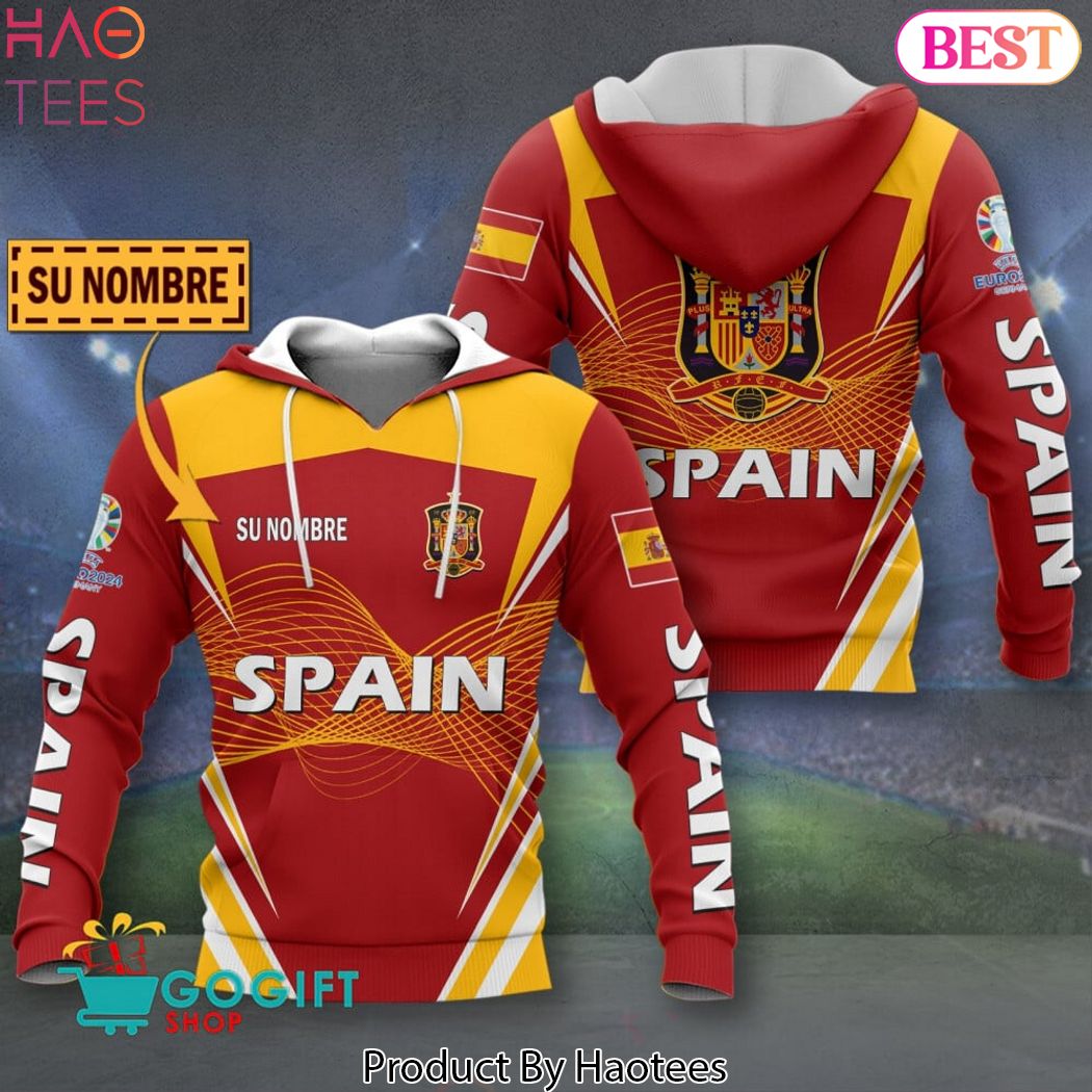 Personalized EURO 2024 Spain Hoodie