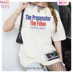 Prosecutor Vs Felon Kamala 2024 Shirt Kamala Harris Prosecutor vs Donald Trmp Convicted Felon T-Shirt Kamala For The People Shirt Election Shirt