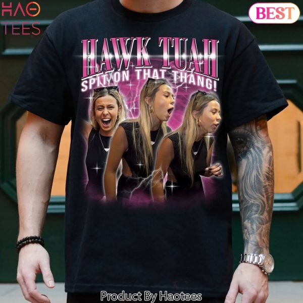 Retro Hawk Tuah Spit on that Thang Shirt, Vintage Hawk Tuah 24 Tee, Viral Tee, HawkTuah TShirt, Funny Adult Dark Humor Tees, Hawk Tuah Shirt