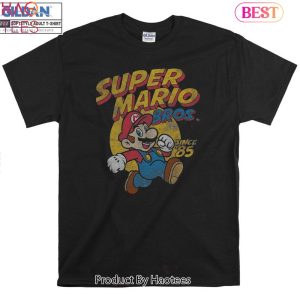 Super Mario Bros Gaming Funny T-shirt, Hoody T-shirt, Oversized Men Women Unisex 7408 (Copy)
