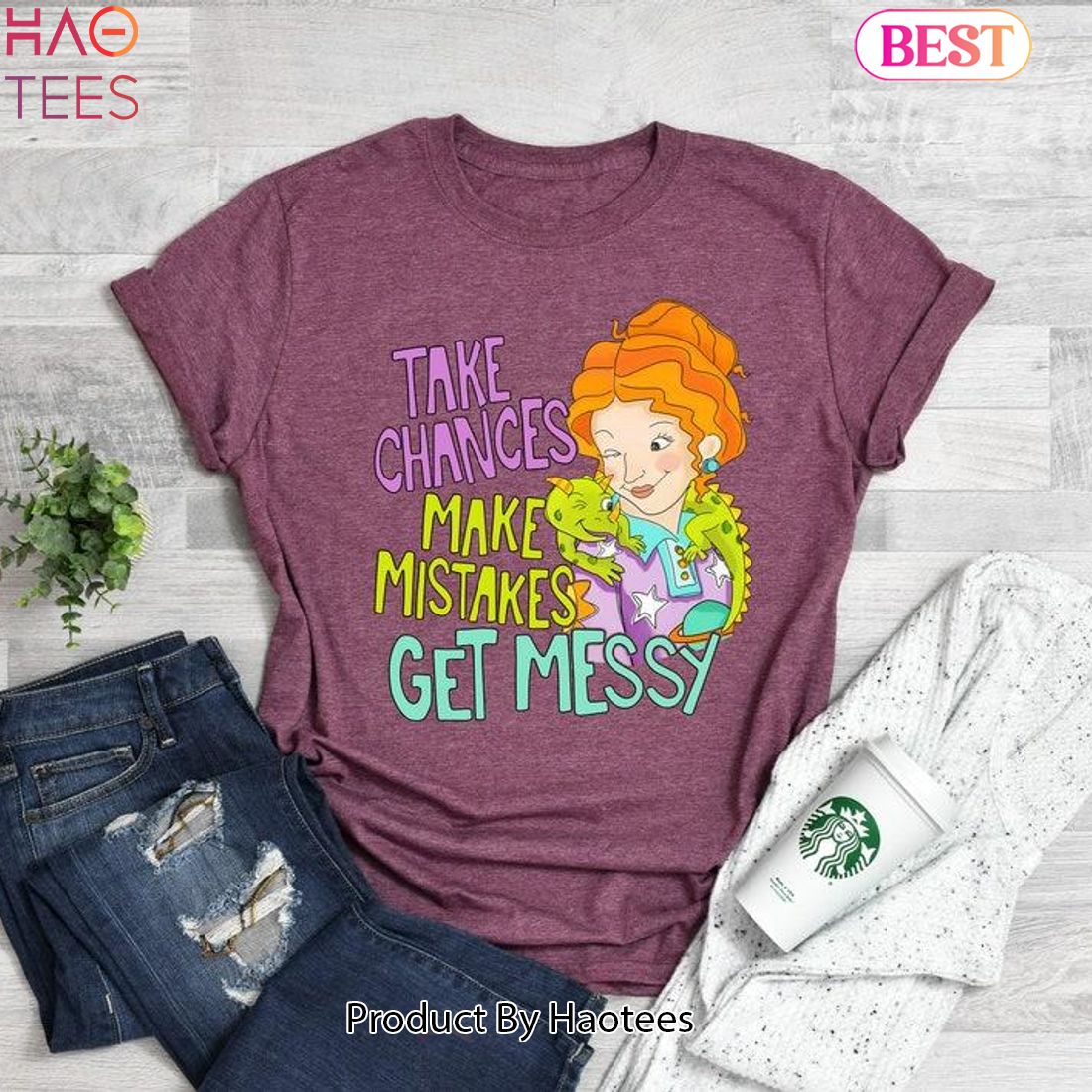 Take Chances Make Mistakes Get Messy Shirt, Miss Frizzle Shirt, Magic School Bus shirt, Teacher shirt, Back to School shirt,Get Messy Shirt Take Chances Make Mistakes Get Messy Shirt, Miss Frizzle Shirt, Magic School Bus shirt, Teacher shirt, Back to School shirt,Get Messy Shirt