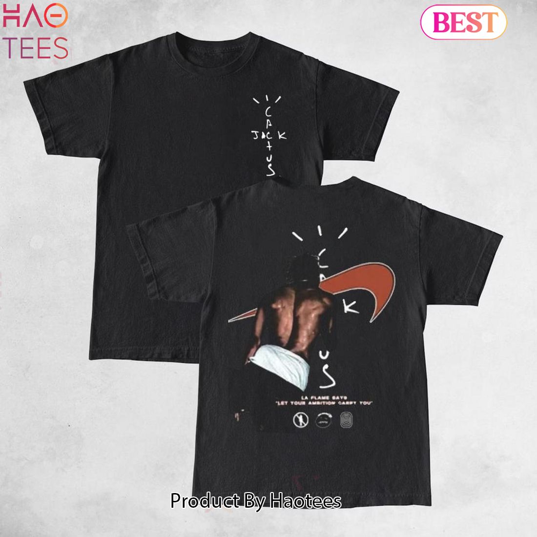 Travis Cactus Let Ambition Carry You Double Sides Front And Back Premium Cotton T-Shirt Cotton Unisex Shirt Rap Shirt Rapper Rap Tee Hiphop Shirt Music Tour Merch Gift for Him Gift For Her Vintage Travis Cactus Let Ambition Carry You Double Sides Front And Back Premium Cotton T-Shirt Cotton Unisex Shirt Rap Shirt Rapper Rap Tee Hiphop Shirt Music Tour Merch Gift for Him Gift For Her Vintage