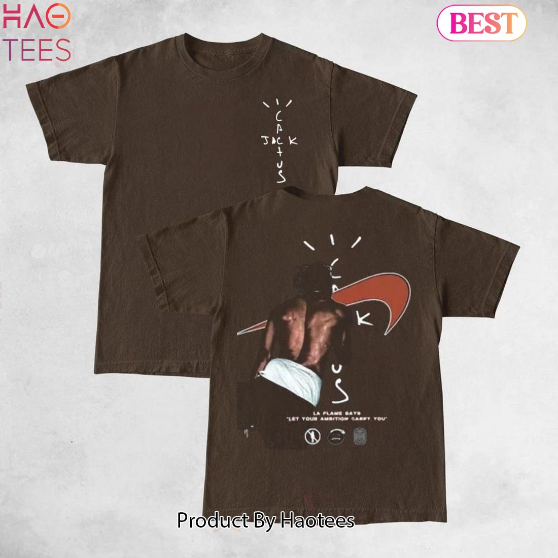 Travis Cactus Let Ambition Carry You Double Sides Front And Back Premium Cotton T-Shirt Cotton Unisex Shirt Rap Shirt Rapper Rap Tee Hiphop Shirt Music Tour Merch Gift for Him Gift For Her Vintage Travis Cactus Let Ambition Carry You Double Sides Front And Back Premium Cotton T-Shirt Cotton Unisex Shirt Rap Shirt Rapper Rap Tee Hiphop Shirt Music Tour Merch Gift for Him Gift For Her Vintage