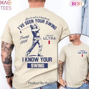Trum Ultra Michelob Golf T-shirt, Beer Trum Supporters Tee, Trum Summer Vibe Tshirt, Tshirt  2 Side, For Men, For Women