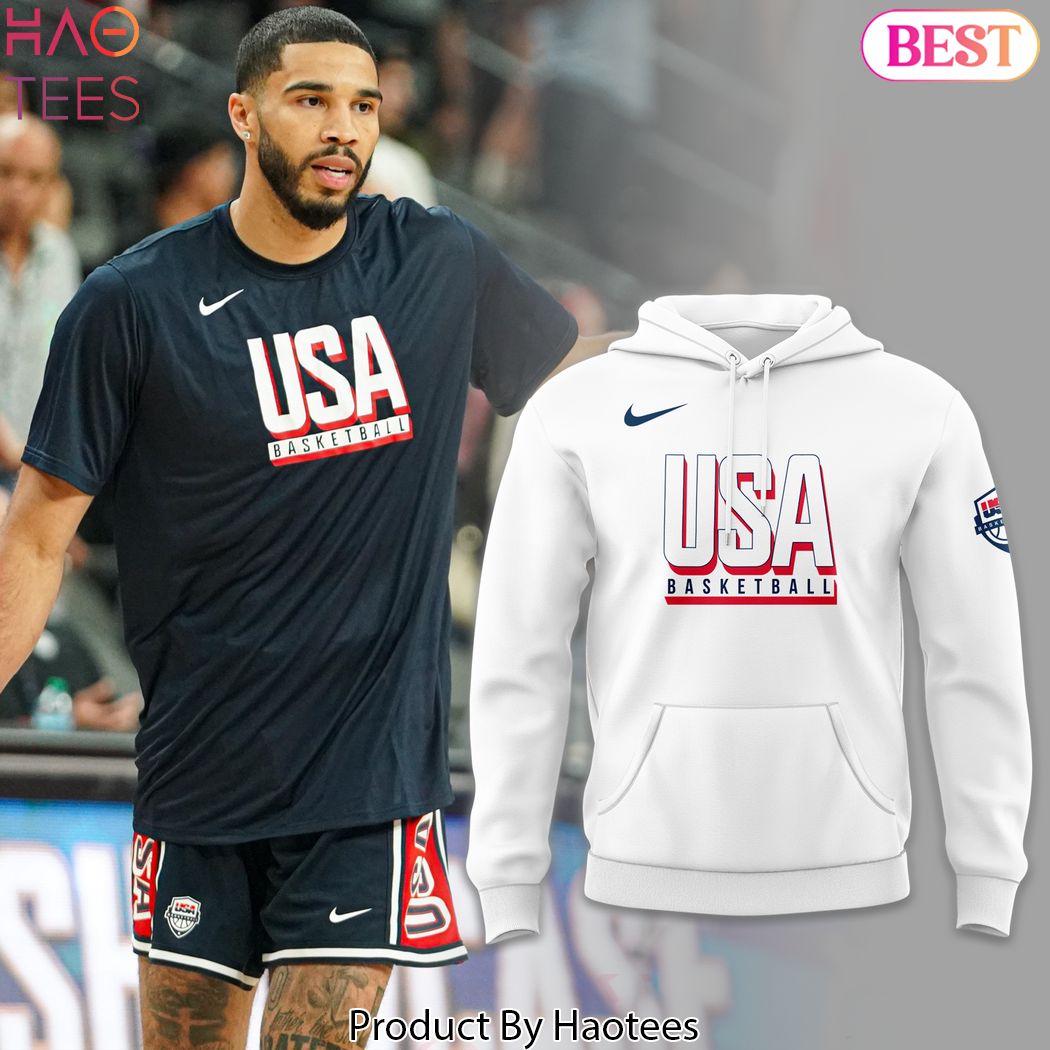 Usa Basketball Special Edition 2024 Hoodie – White