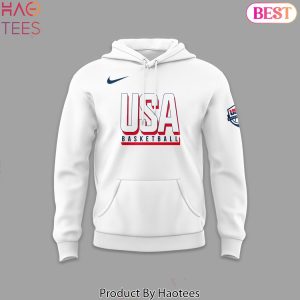 Usa Basketball Special Edition 2024 Hoodie – White