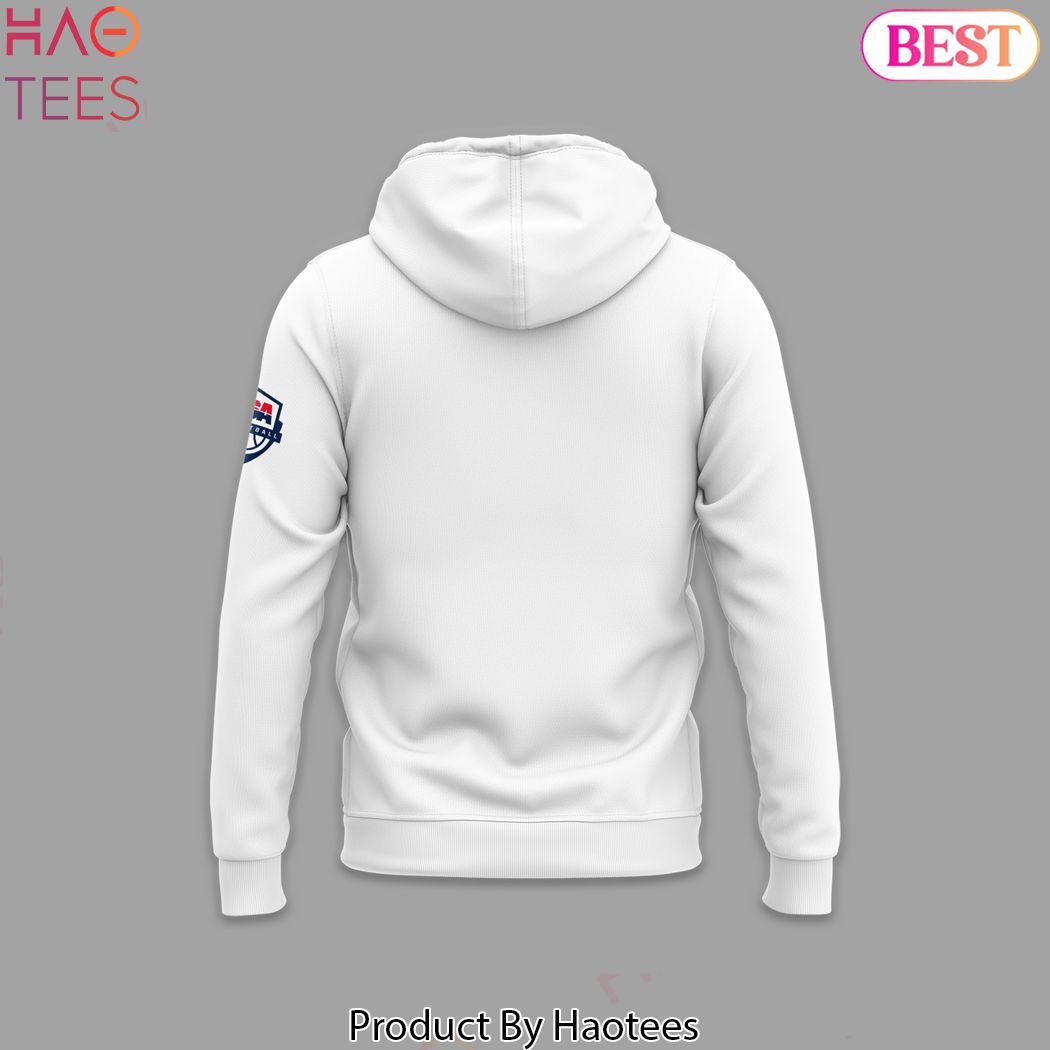 Usa Basketball Special Edition 2024 Hoodie - White Usa Basketball Special Edition 2024 Hoodie - White