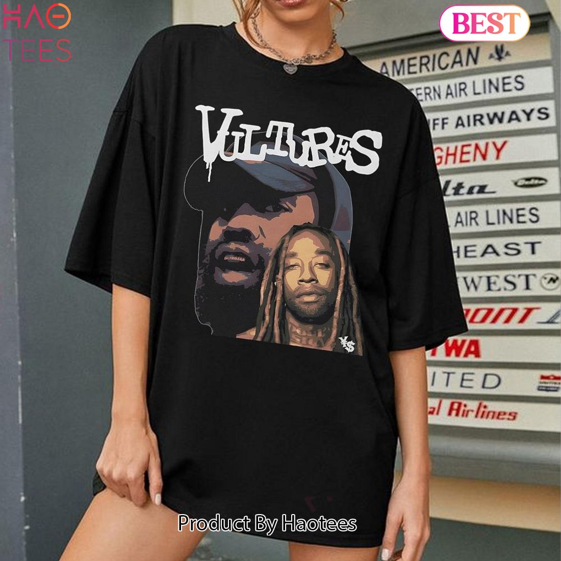 Vultures Face T-Shirt Sweatshirt Hoodie Unisex Vultures Face T-Shirt Sweatshirt Hoodie Unisex