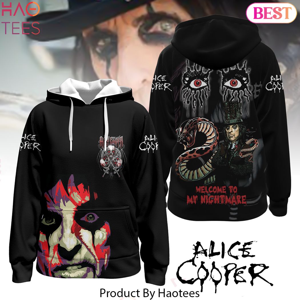 Welcome To My Nightmare Alice Cooper Hoodie