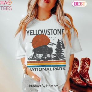 Yellowstone National Park T Shirt, Hippie Tee Vintage Inspired Unisex TeeYellowstone National Park T Shirt, Hippie Tee Vintage Inspired Unisex Tee