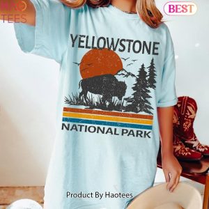 Yellowstone National Park T Shirt, Hippie Tee Vintage Inspired Unisex TeeYellowstone National Park T Shirt, Hippie Tee Vintage Inspired Unisex Tee