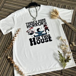There’s Some Horror In This House Shirt, Hallowen Shirt, Cute Fall Shirt, Spooky Season