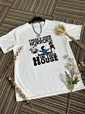 There's Some Horror In This House Shirt, Hallowen Shirt, Cute Fall Shirt, Spooky Season